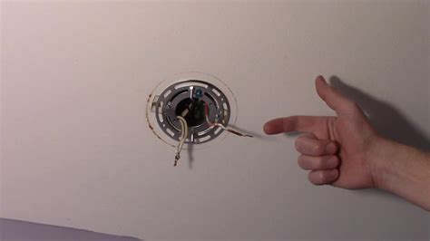 attaching light no junction box|install ceiling light without junction box.